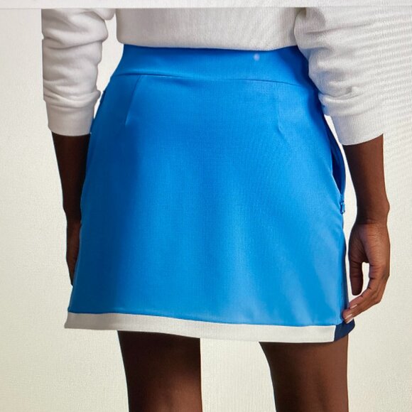 RLX Ralph Lauren Vibrant Blue Skort Women Size Large - Picture 2 of 14